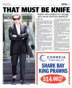 The West Australian article That Must Be Knife